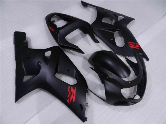 Schwarz 01-03 Suzuki GSXR 600/750 Motorrad Vollverkleidung Schwarz 01-03 Suzuki GSXR 600/750 Motorrad Vollverkleidung
