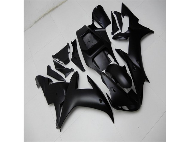 Schwarz 02-03 Yamaha YZF R1 Motor Verkleidung Schwarz 02-03 Yamaha YZF R1 Motor Verkleidung