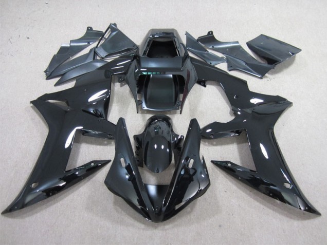 Schwarz 02-03 Yamaha YZF R1 Motorrad Verkleidung & Plastik Schwarz 02-03 Yamaha YZF R1 Motorrad Verkleidung & Plastik