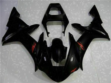 Schwarz 02-03 Yamaha YZF R1 Motorrad Verkleidungen & Plastik