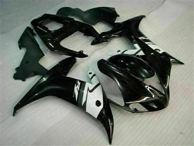 Schwarz 02-03 Yamaha YZF R1 Motorrad Vollverkleidung Schwarz 02-03 Yamaha YZF R1 Motorrad Vollverkleidung
