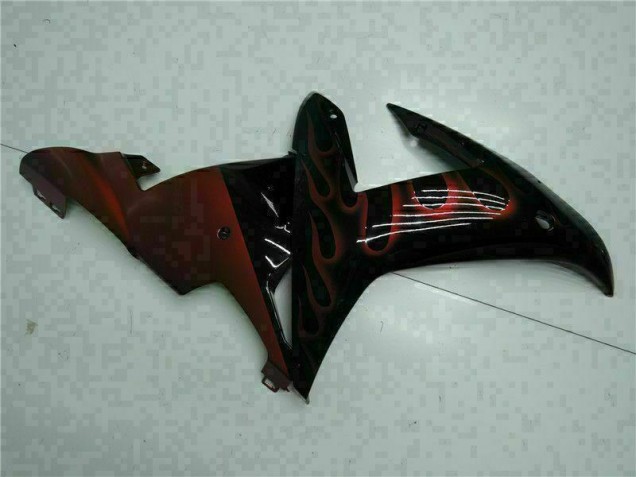 Schwarz 02-03 Yamaha YZF R1 Motorrad Vollverkleidung & Plastik Schwarz 02-03 Yamaha YZF R1 Motorrad Vollverkleidung & Plastik