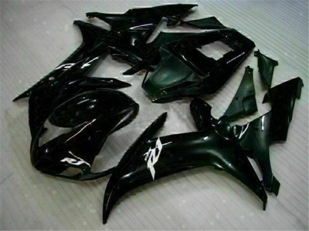 Schwarz 02-03 Yamaha YZF R1 Motorradverkleidung Schwarz 02-03 Yamaha YZF R1 Motorradverkleidung