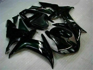 Schwarz 02-03 Yamaha YZF R1 Motorradverkleidung