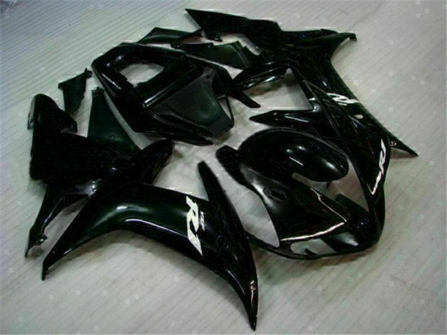 Schwarz 02-03 Yamaha YZF R1 Motorradverkleidung Schwarz 02-03 Yamaha YZF R1 Motorradverkleidung