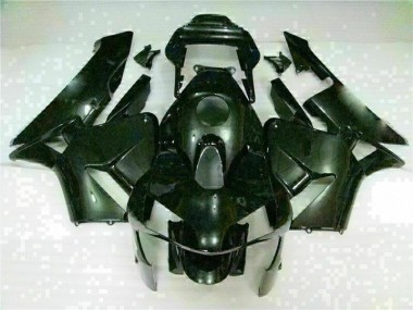 Schwarz 03-04 Honda CBR600RR Motorrad Verkleidung & Plastik
