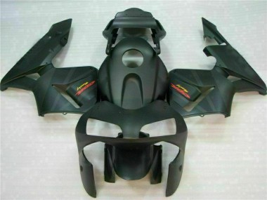 Schwarz 03-04 Honda CBR600RR Motorrad Vollverkleidung