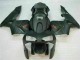 Schwarz 03-04 Honda CBR600RR Motorrad Vollverkleidung Schwarz 03-04 Honda CBR600RR Motorrad Vollverkleidung