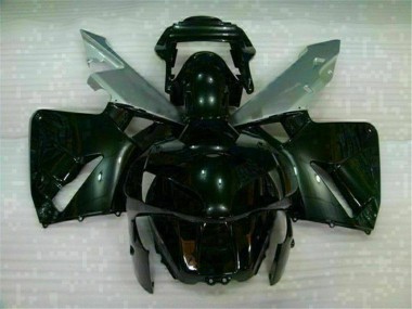 Schwarz 03-04 Honda CBR600RR Motorrad Vollverkleidung & Plastik