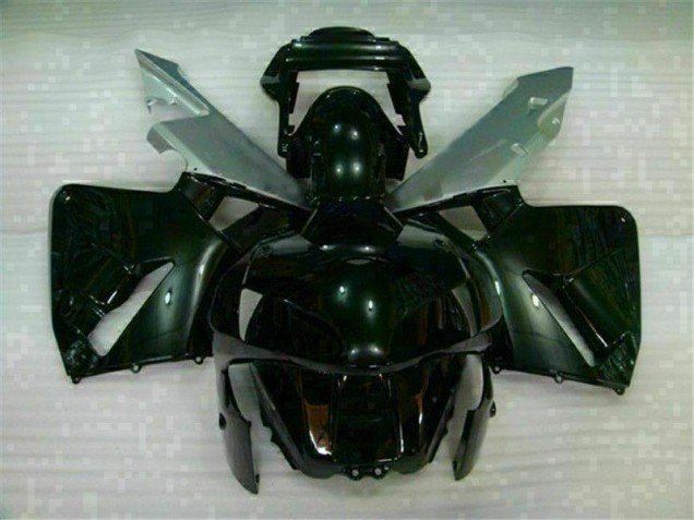 Schwarz 03-04 Honda CBR600RR Motorrad Vollverkleidung & Plastik Schwarz 03-04 Honda CBR600RR Motorrad Vollverkleidung & Plastik