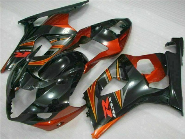 Schwarz 03-04 Suzuki GSXR 1000 Motorrad Verkleidung Komplett Sets Schwarz 03-04 Suzuki GSXR 1000 Motorrad Verkleidung Komplett Sets
