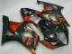 Schwarz 03-04 Suzuki GSXR 1000 Motorrad Verkleidung Komplett Sets Schwarz 03-04 Suzuki GSXR 1000 Motorrad Verkleidung Komplett Sets