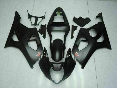 Schwarz 03-04 Suzuki GSXR 1000 Motorrad Verkleidung