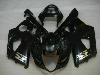 Schwarz 03-04 Suzuki GSXR 1000 Motorrad Verkleidungen