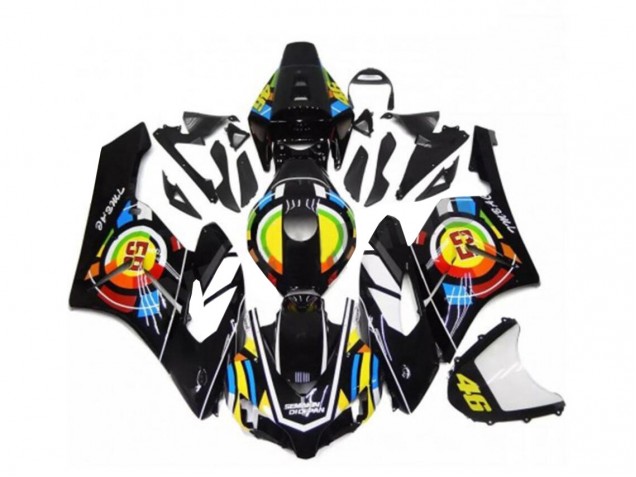 Schwarz 04-05 Honda CBR1000RR Motorrad Verkleidung Schwarz 04-05 Honda CBR1000RR Motorrad Verkleidung