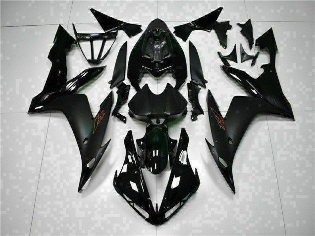 Schwarz 04-06 Yamaha YZF R1 Motorrad Verkleidung Schwarz 04-06 Yamaha YZF R1 Motorrad Verkleidung