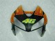 Schwarz 05-06 Honda CBR600RR Motor Vollverkleidung Schwarz 05-06 Honda CBR600RR Motor Vollverkleidung