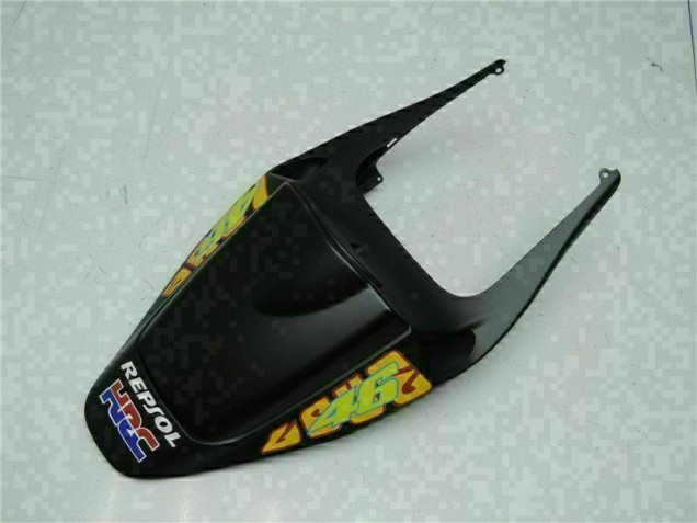 Schwarz 05-06 Honda CBR600RR Motor Vollverkleidung Schwarz 05-06 Honda CBR600RR Motor Vollverkleidung