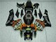 Schwarz 05-06 Honda CBR600RR Motor Vollverkleidung Schwarz 05-06 Honda CBR600RR Motor Vollverkleidung