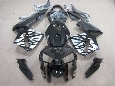 Schwarz 05-06 Honda CBR600RR Motorrad Vollverkleidung