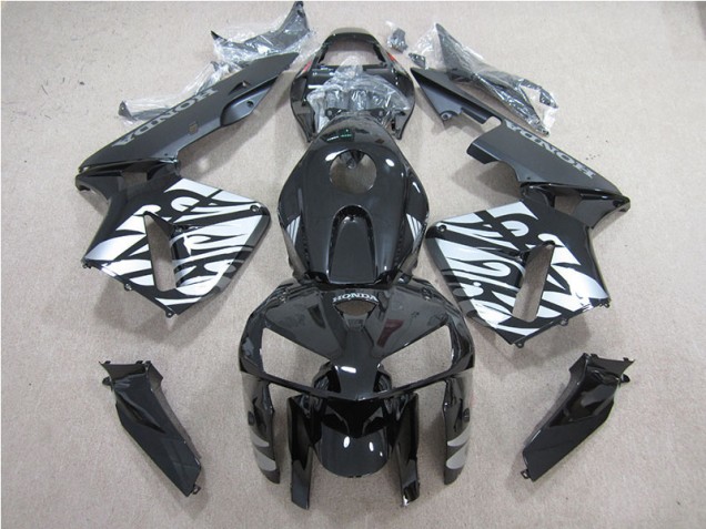 Schwarz 05-06 Honda CBR600RR Motorrad Vollverkleidung Schwarz 05-06 Honda CBR600RR Motorrad Vollverkleidung
