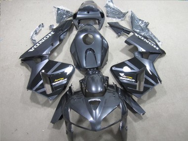 Schwarz 05-06 Honda CBR600RR Motorrad Vollverkleidung & Plastik