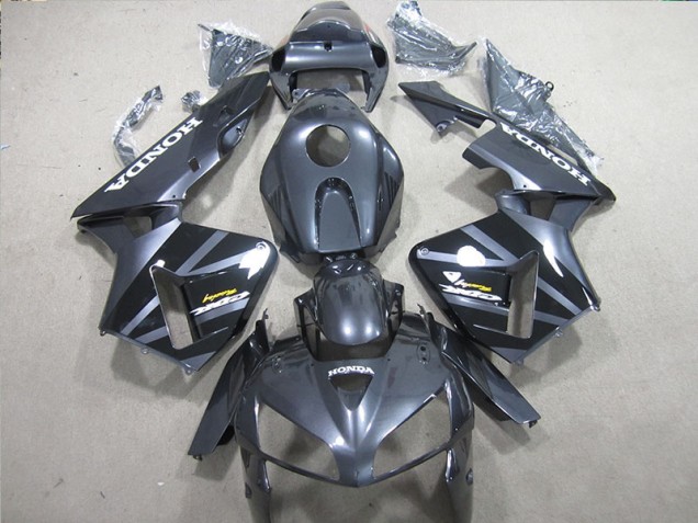 Schwarz 05-06 Honda CBR600RR Motorrad Vollverkleidung & Plastik Schwarz 05-06 Honda CBR600RR Motorrad Vollverkleidung & Plastik