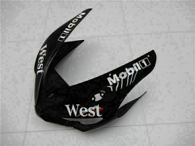 Schwarz 05-06 Kawasaki ZX6R Motorrad Verkleidung Komplett Sets Schwarz 05-06 Kawasaki ZX6R Motorrad Verkleidung Komplett Sets