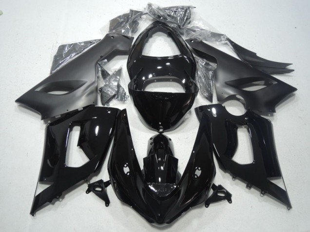 Schwarz 05-06 Kawasaki ZX6R Motorrad Verkleidungen