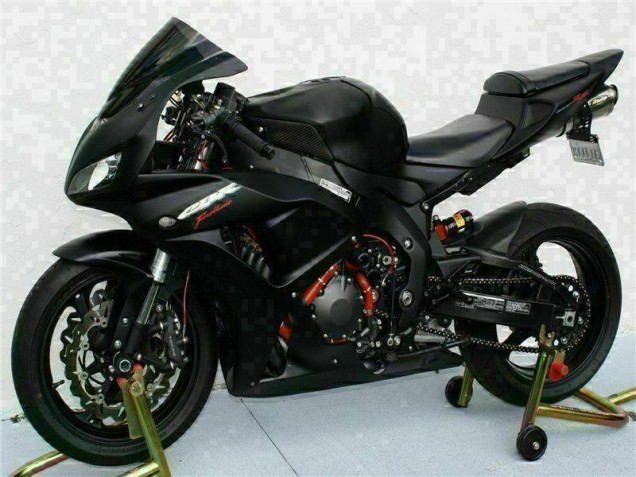 Schwarz 06-07 Honda CBR1000RR Motorrad Verkleidung & Plastik