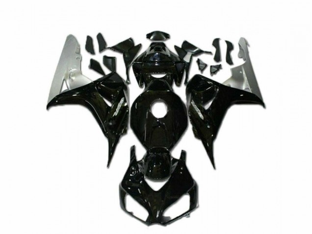 Schwarz 06-07 Honda CBR1000RR Motorrad Vollverkleidung
