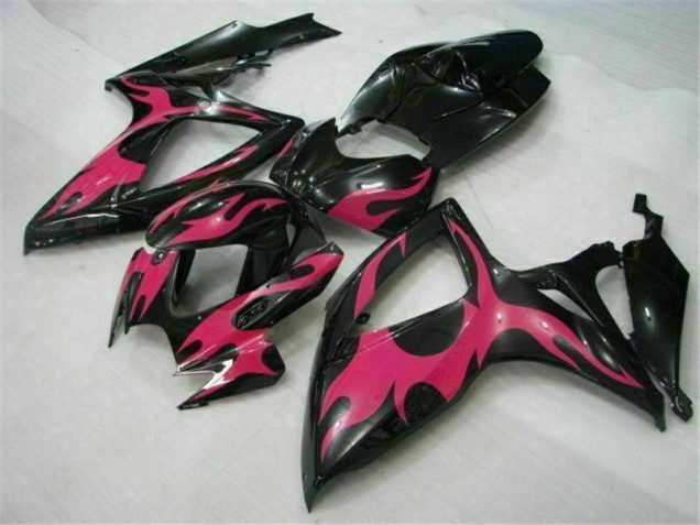 Schwarz 06-07 Suzuki GSXR 600/750 Motorrad Verkleidung Schwarz 06-07 Suzuki GSXR 600/750 Motorrad Verkleidung