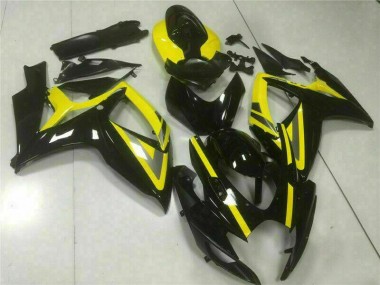 Schwarz 06-07 Suzuki GSXR 600/750 Motorrad Verkleidung & Plastik