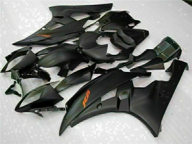 Schwarz 06-07 Yamaha YZF R6 Motor Verkleidungen Schwarz 06-07 Yamaha YZF R6 Motor Verkleidungen