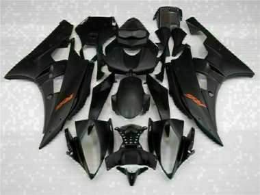 Schwarz 06-07 Yamaha YZF R6 Motor Verkleidungen