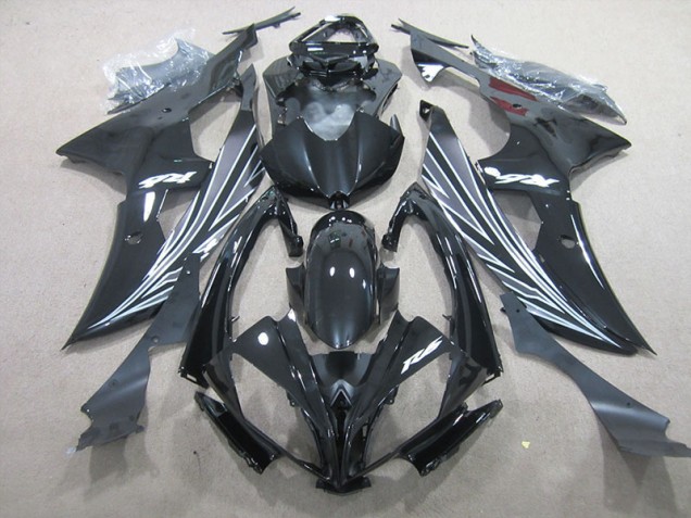 Schwarz 06-07 Yamaha YZF R6 Motorrad Verkleidung Komplett Sets