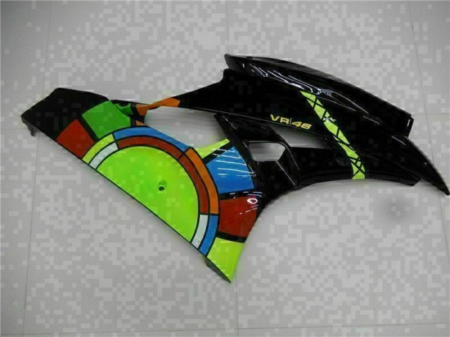 Schwarz 06-07 Yamaha YZF R6 Motorrad Vollverkleidung Schwarz 06-07 Yamaha YZF R6 Motorrad Vollverkleidung