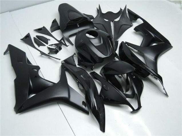 Schwarz 07-08 Honda CBR600RR Motorrad Verkleidungen Schwarz 07-08 Honda CBR600RR Motorrad Verkleidungen
