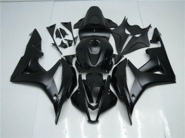 Schwarz 07-08 Honda CBR600RR Motorrad Verkleidungen