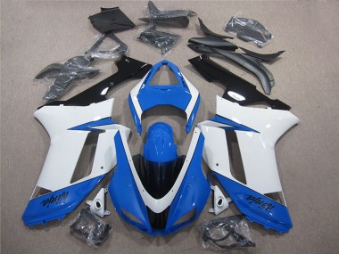 Schwarz 07-08 Kawasaki ZX6R Motorrad Verkleidung