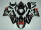 Schwarz 07-08 Suzuki GSXR 1000 Motorrad Verkleidung Schwarz 07-08 Suzuki GSXR 1000 Motorrad Verkleidung