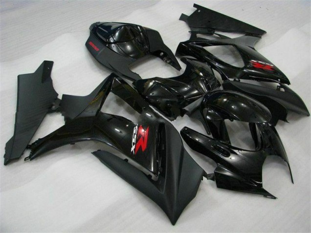 Schwarz 07-08 Suzuki GSXR 1000 Motorrad Verkleidung & Plastik Schwarz 07-08 Suzuki GSXR 1000 Motorrad Verkleidung & Plastik