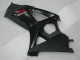 Schwarz 07-08 Suzuki GSXR 1000 Motorrad Verkleidung & Plastik Schwarz 07-08 Suzuki GSXR 1000 Motorrad Verkleidung & Plastik