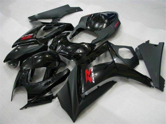 Schwarz 07-08 Suzuki GSXR 1000 Motorrad Verkleidung & Plastik Schwarz 07-08 Suzuki GSXR 1000 Motorrad Verkleidung & Plastik