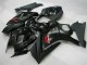Schwarz 07-08 Suzuki GSXR 1000 Motorrad Verkleidung & Plastik Schwarz 07-08 Suzuki GSXR 1000 Motorrad Verkleidung & Plastik