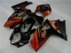 Schwarz 07-08 Suzuki GSXR 1000 Motorrad Vollverkleidung & Plastik Schwarz 07-08 Suzuki GSXR 1000 Motorrad Vollverkleidung & Plastik