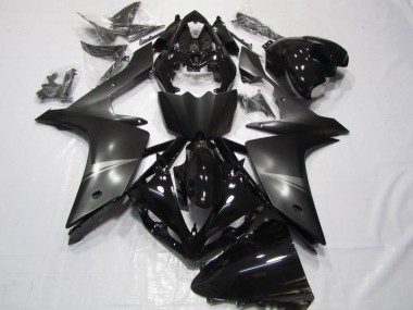 Schwarz 07-08 Yamaha YZF R1 Motorrad Verkleidung & Plastik
