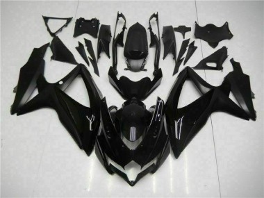 Schwarz 08-10 Suzuki GSXR 600/750 Motorrad Verkleidungen