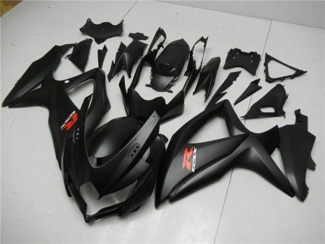 Schwarz 08-10 Suzuki GSXR 600/750 Motorrad Vollverkleidung Schwarz 08-10 Suzuki GSXR 600/750 Motorrad Vollverkleidung