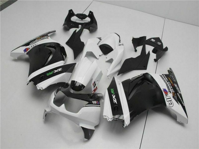 Schwarz 08-12 Kawasaki EX250 Motorrad Verkleidung Schwarz 08-12 Kawasaki EX250 Motorrad Verkleidung